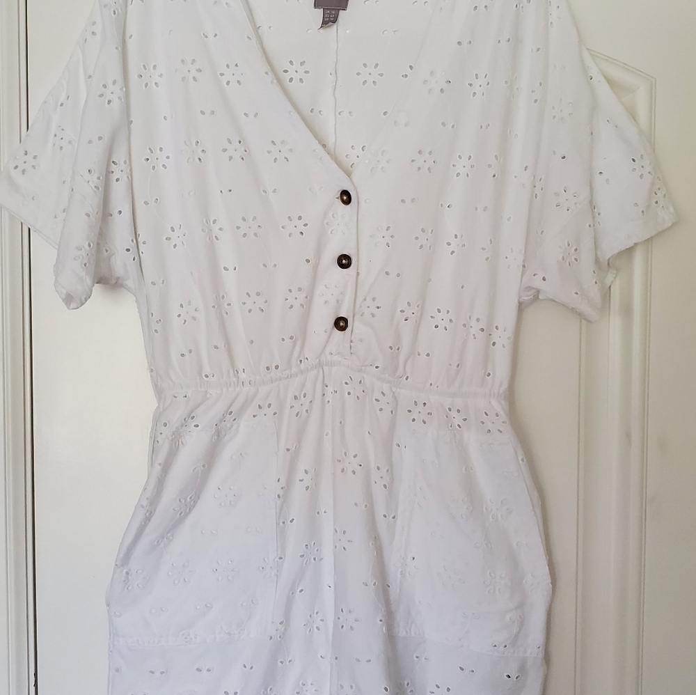 ASOS White Romper